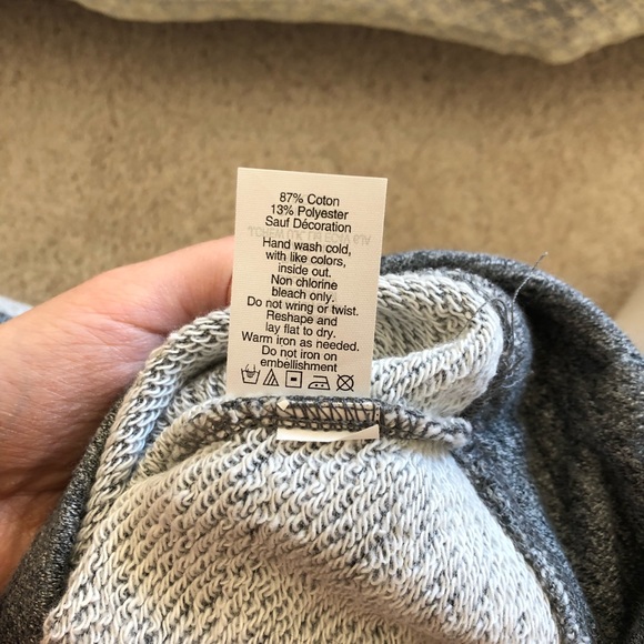 J.Crew Sweatshirt Tee with Bow Embellishments - Picture 5 of 7